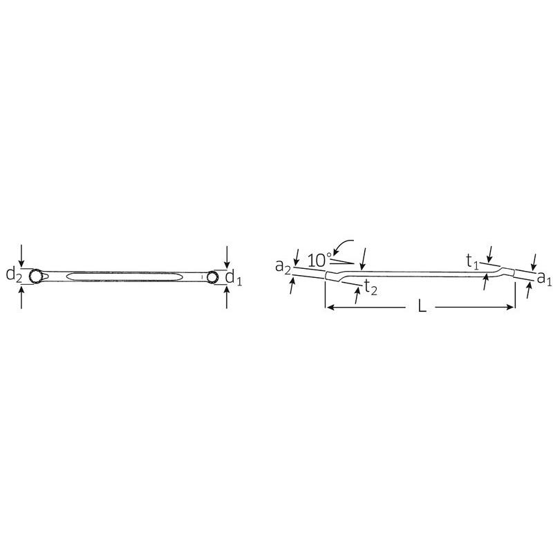 STAHLWILLE スタビレー  23-10X11 メガネレンチ 10゜ 41071011｜kougle-kougle｜02