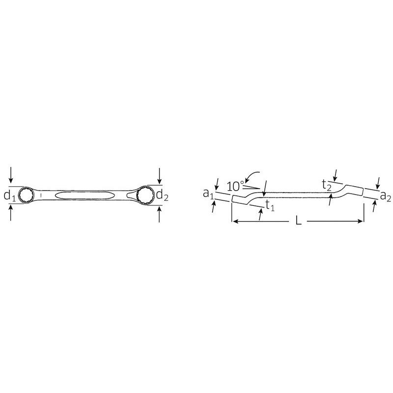 STAHLWILLE スタビレー 180A-3/8X7/16 メガネレンチ HPQ STAHLWILLE スタビレー 180A-3/8X7/16 メガネレンチ HPQ