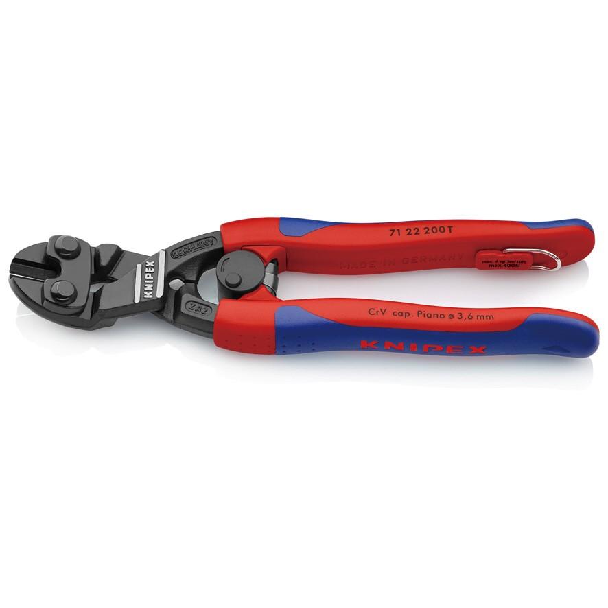 KNIPEX クニペックス 7122-200TBK 小型クリッパー ベントヘッド KNIPEX クニペックス 7122-200TBK 小型クリッパー ベントヘッド