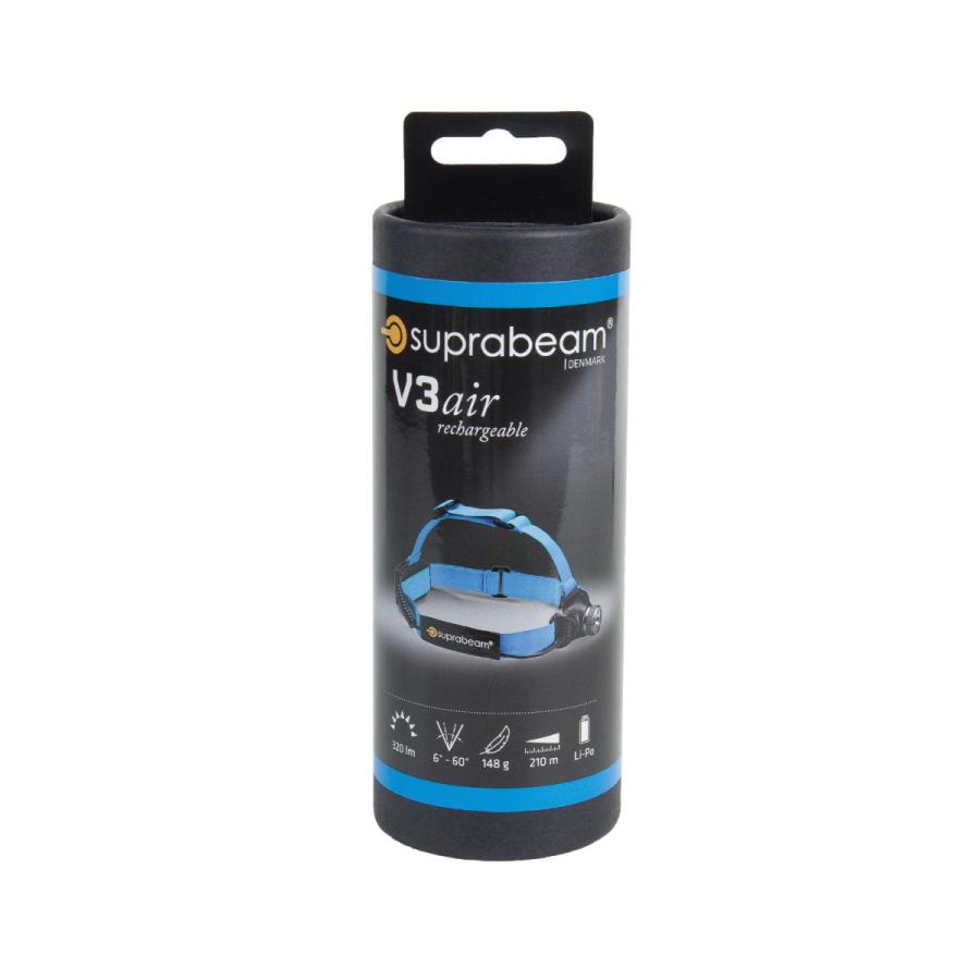 SUPRABEAM スプラビーム 610.5043 V3AIR 充電式 軽量LEDヘッド SUPRABEAM スプラビーム 610.5043 V3AIR 充電式 軽量LEDヘッド