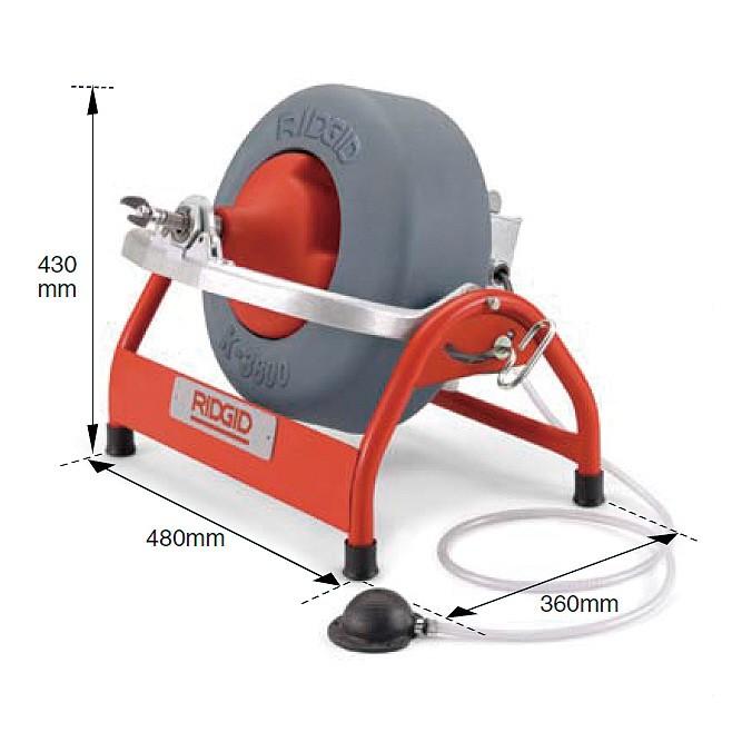 RIDGID リジッド 53112 K-3800 W/C-31ドレンクリーナ-115V RIDGID リジッド 53112 K-3800 W/C-31ドレンクリーナ-115V
