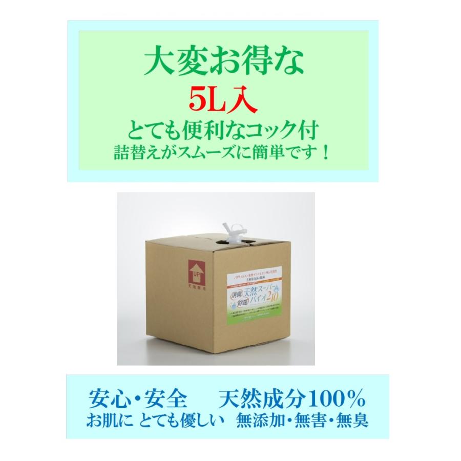ウイルス対策‼︎ノロ・インフル99.9%除菌！ノロノットD 5L 【2本】 詰