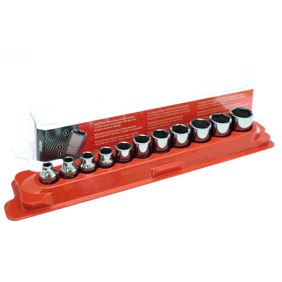 Snap-on（スナップオン） 211FSY 3/8サイズ・インチ6角ソケットセット  