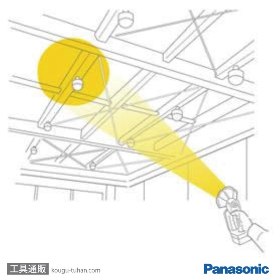 パナソニック EZ37C6X-R 工事用充電LEDスポットワイドライト(赤)｜kougu-tuhan｜02
