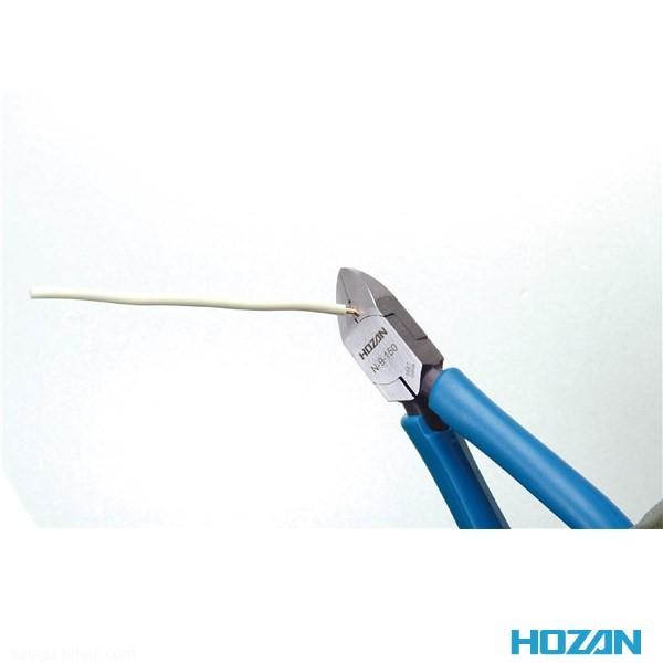HOZAN N-9-150 ニッパー 150MM (ストリップ穴付) : 工具通販 HOZAN N-9-150 ニッパー 150MM (ストリップ穴付) : 工具通販