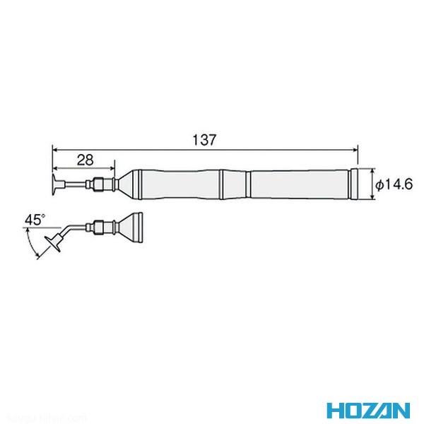 HOZAN P-831 バキュームピック : 工具通販 Yahoo!店 - 通販 HOZAN P-831 バキュームピック : 工具通販 Yahoo!店 - 通販
