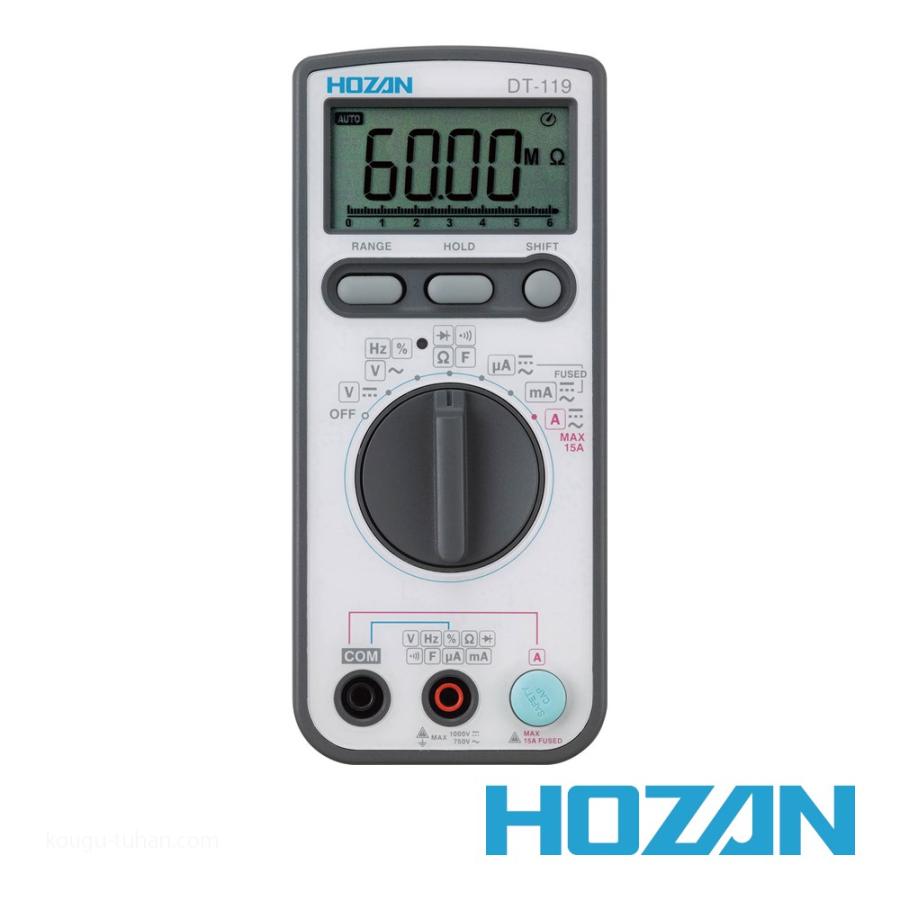 送料込 HOZAN DT-119 デジタルマルチメータ 激安価格の