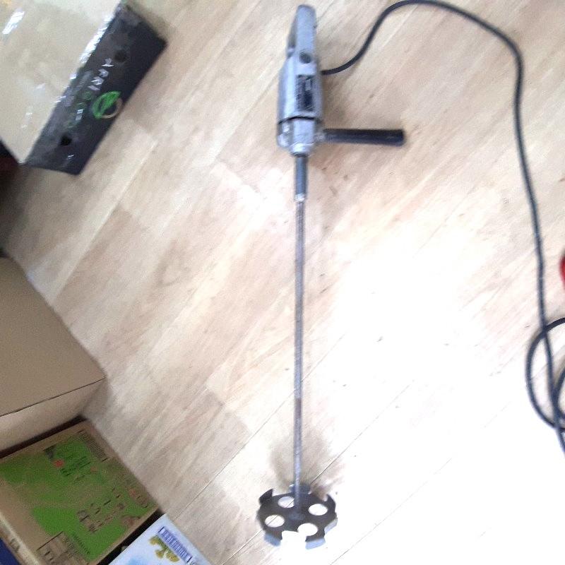 中古 木工用ブレーキ付きドリル　3点 中古使用品 ☆ 日立工機 30mm DWB-30 木工用ブレーキ付ドリル パドル付