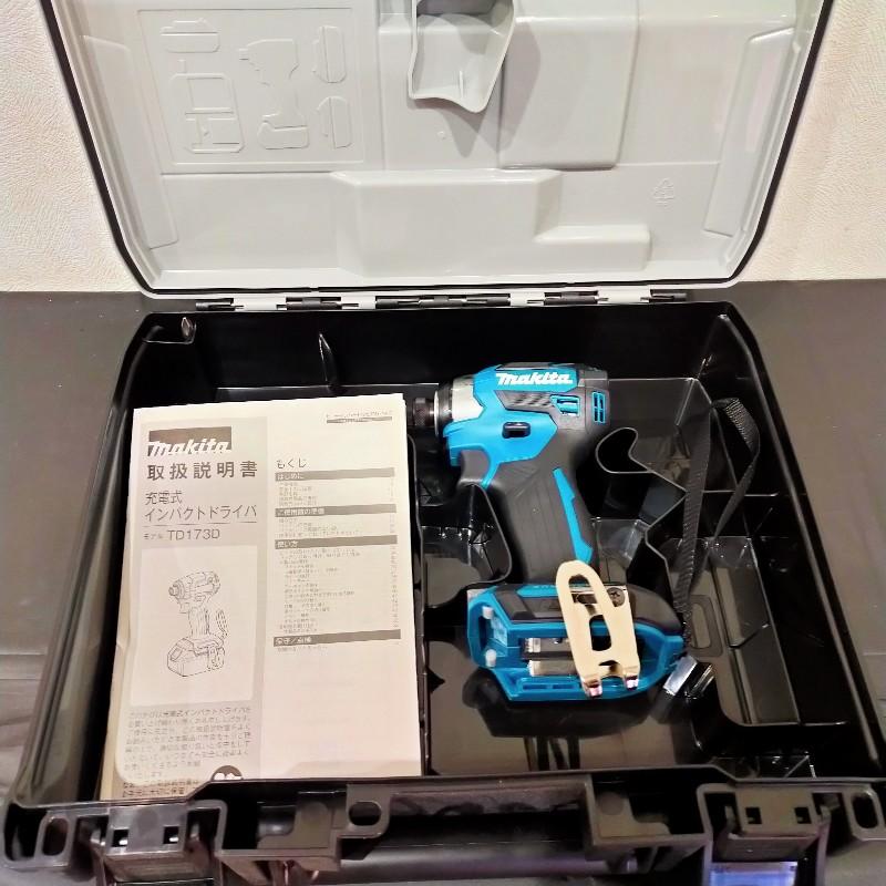 新品未使用品 ☆ マキタ TD173D 充電式インパクトドライバ ブルー  
