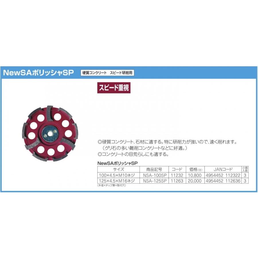 ツボ万 ダイヤモンドポリッシャ NewSAポリッシャSP NSA-125SP ツボ万 ダイヤモンドポリッシャ NewSAポリッシャSP NSA-125SP