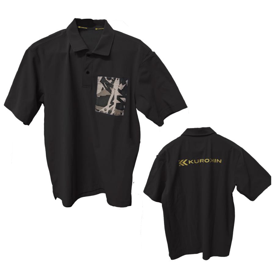 フジ矢 パートナーショップ限定 黒金ポロシャツ Mサイズ POLO-25M-BG