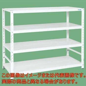 サカエラック高さ調整タイプ（１００ＫＧ／段・４段タイプ）　ＴＳＴＮ３−１５１２Ｗ【代引不可・配送日時指定不可・個人宅不可】