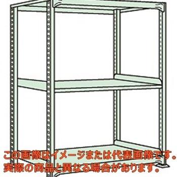 中量棚ＮＬ型（３００ｋｇ／段・単体・高さ１２００ｍｍ・３段）　ＮＬ−８５４３