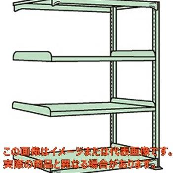 軽中量棚ＮＤ型（１５０ｋｇ／段・連結・Ｈ１２００ｍｍ・４段）　ＮＤ−８５４４Ｒ