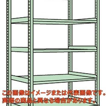 軽中量棚ＮＤ型（１５０ｋｇ／段・単体・高さ２１００ｍｍ・５段タイプ）　ＮＤ−２１２５