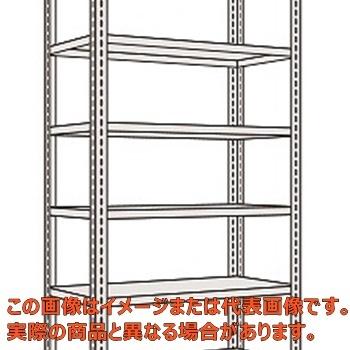 軽量開放型棚（１００ｋｇ／段・高さ２４００ｍｍ・６段タイプ）　Ｋ３１１６