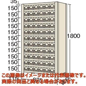 物品棚ＫＷ型（１００ｋｇ／段・Ｈ１８００ｍｍ・１２段タイプ）　ＫＷ１１２２−６６