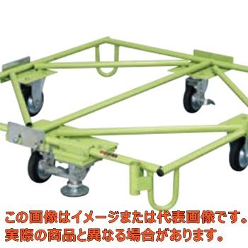 代引不可・配送日時指定不可・個人宅不可】樹脂パレット台車（フロア