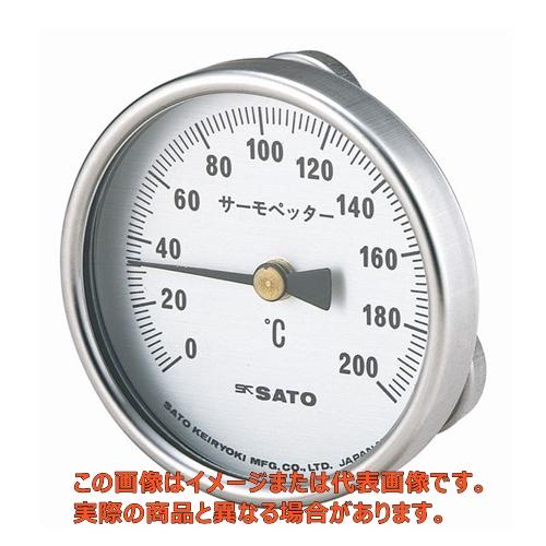 表面温度計（サーモペッタ・200℃/2340-20【SP-200C 佐藤計量器 