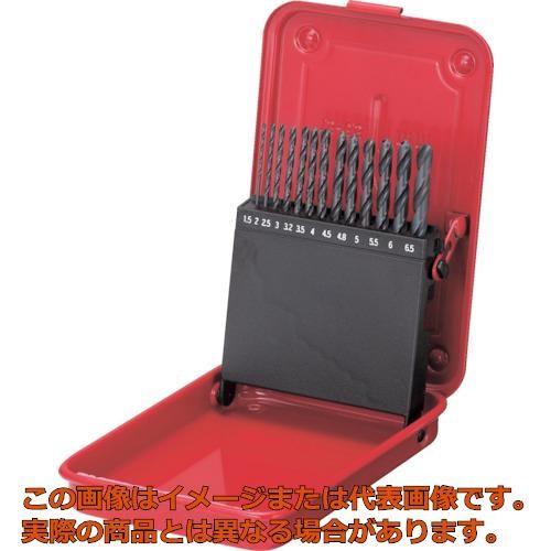 三菱Ｋ　ＳＥＴ　鉄工用　ハイスドリルセット　（スチールケース　２５本入）