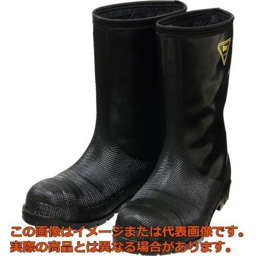 ＳＨＩＢＡＴＡ　冷蔵庫用長靴−４０℃　ＮＲ０４１　２８．０　ブラック｜kougubako