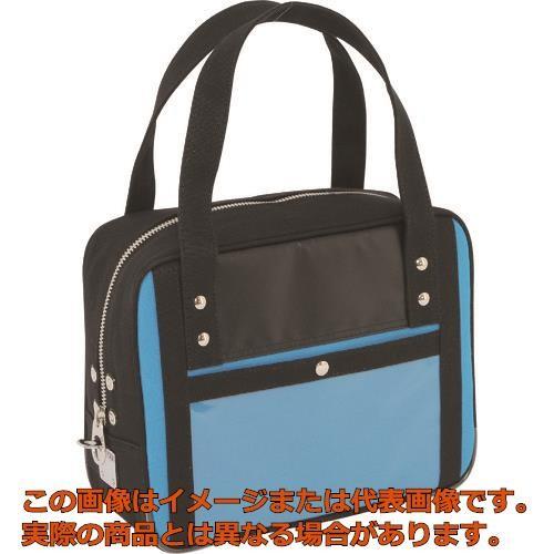 SANEI 帆布メール用ボストン（SS）馬蹄錠金具付 ブルー