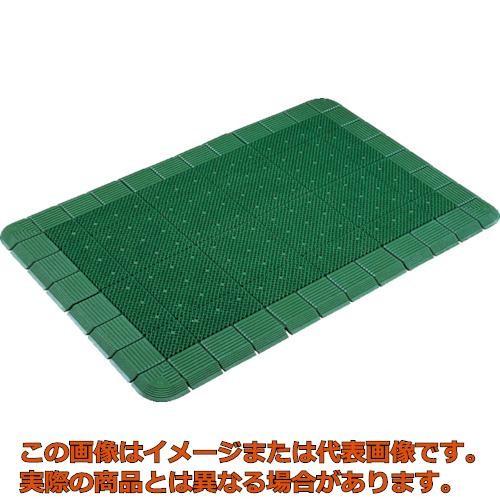 コンドル　エバック　屋外用マット　ハイローリングマットＤＸ　＃１８　９００ｍｍ×１８００ｍｍ　緑