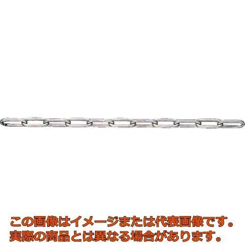 水本　ステンレスチェーン　３０ｍ　使用線径ｄ３ｍｍ　内長Ｐ２４ｍｍ
