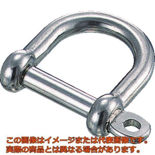TRUSCO ワイドネジシャックル ステンレス製 線径Φ5X開口