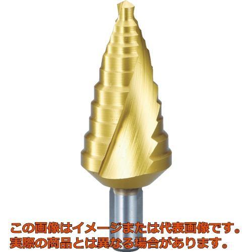 TRUSCO ステップドリル 2枚刃チタンコーティング 6