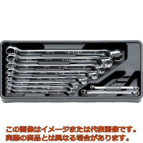 KTC メガネレンチセット 45°ロングめがねレンチセット[10本組] | KTCツール