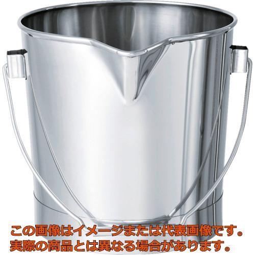 日東　ステンレスバケツ　１０Ｌ