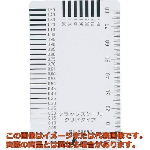 【特価商品】シンワ測定(Shinwa Sokutei) クラックスケールクリアタ 51xU2b+K2ZL._AC_UF1000,