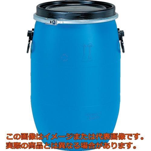 園芸用品 343 引取限定 プラスチックドラム 60ℓ×5本 オープンタイプ