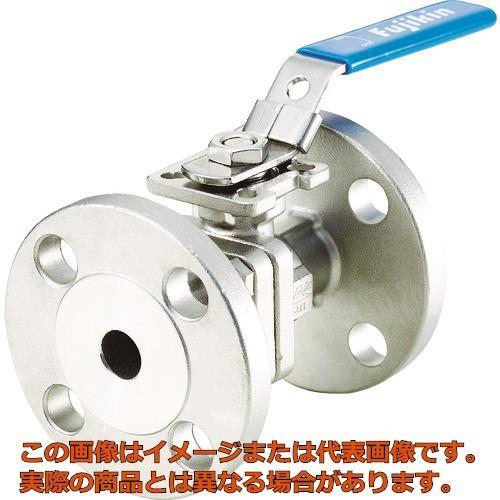 フジキン ステンレス鋼製１ＭＰａフランジ式２ピースボール弁２０Ａ