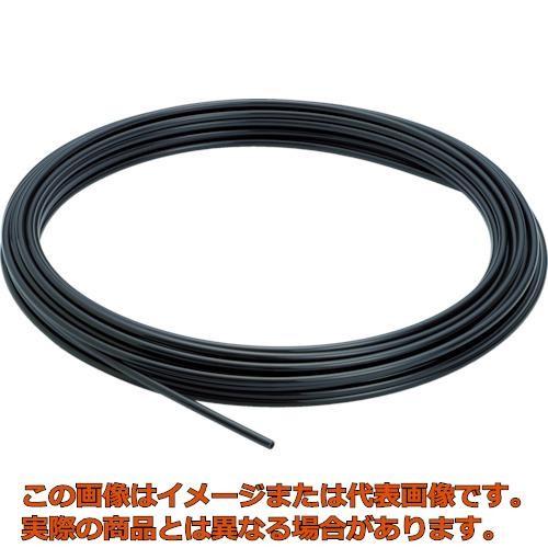 ピスコ　ナイロンチューブ　黒　１０Ｘ７．５ｍｍ　１００Ｍ