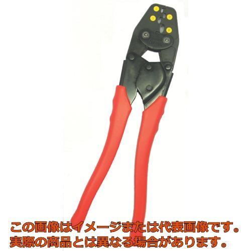 エビ 絶縁被覆付閉端接続子用圧着工具 使用範囲CE1・2・5・8