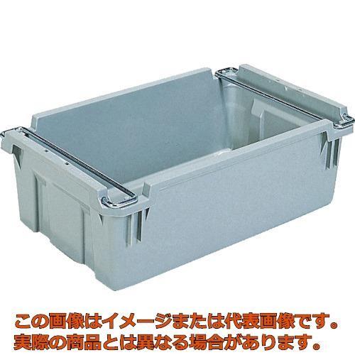 とら様 リクエスト 9点 まとめ商品 三甲 サンバケット#37Nー2(ハンドル付) ライトグレー