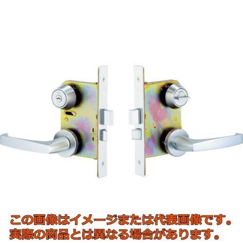 MIWA 木製ドア用レバーハンドル錠 WLA20−1 シリンダーU9