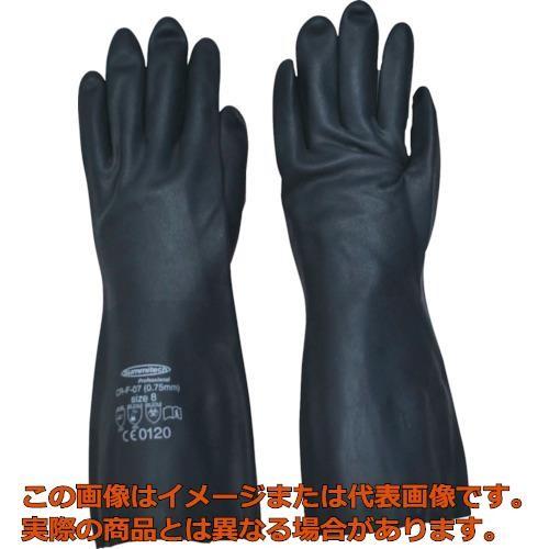 サミテック　耐油・耐溶剤手袋　サミテックＣＲ−Ｆ−０７　Ｌ　ダークブルー｜kougubako