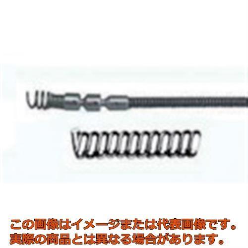 カンツール　排水管掃除機用交換ケーブル　フレキシブルスネークワイヤー　シングル・ワイヤー８ｍｍ×２０ｍ