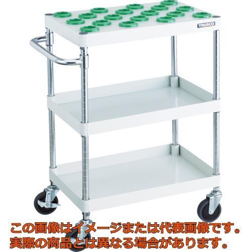 【代引不可・配送日時指定不可】ＴＲＵＳＣＯ　ツールワゴン　フェニックスワゴン　省音　６００Ｘ４００ＸＨ８８０　ＢＴ−４０　ホワイト