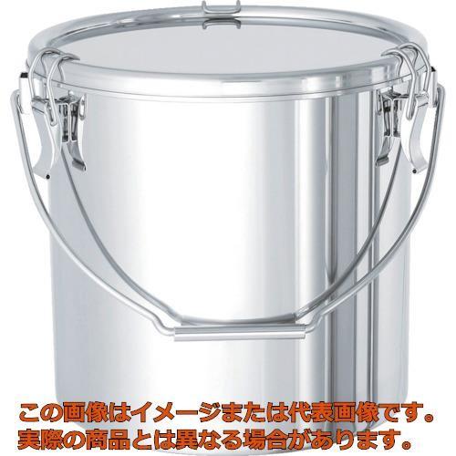 新品】TRUSCO 日東 ステンレスタンク 貯蔵用フタ付 20L【2台セット】
