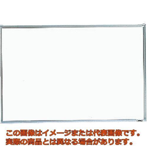 ＴＲＵＳＣＯ　スチール製ホワイトボード　無地　粉受付　９００Ｘ１２００