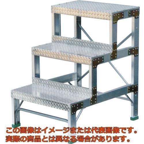 【代引不可・配送日時指定不可】ナカオ　Ｇ型作業用踏台０．９ｍ