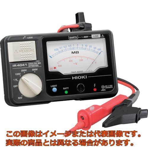 ＨＩＯＫＩ　アナログ絶縁抵抗計（４レンジ）　ＩＲ４０４１−１１