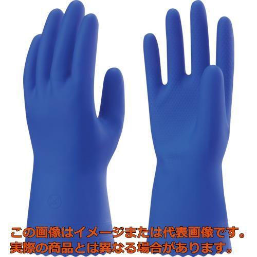 ショーワ　塩化ビニール手袋　Ｎｏ１５２タフレックス　ブルー　Ｍサイズ｜kougubako