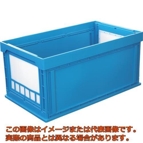 ＫＵＮＩＭＯＲＩ　プラスチック折畳みコンテナ　パタコン　Ｎ−１５０　ブルー