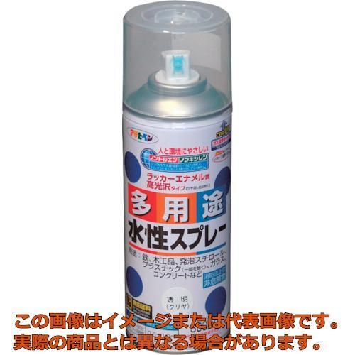 アサヒペン　水性多用途スプレー３００ＭＬ　クリヤ｜kougubako