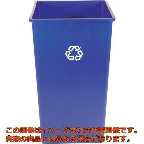 【代引不可・配送日時指定不可】ラバーメイド　アンタッチャブルスクエアコンテナ　１８９．３Ｌ　ブルー